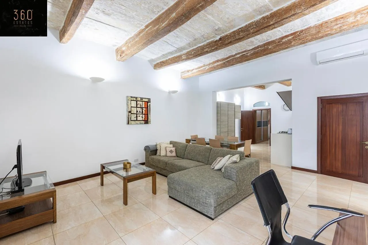 Apartment Seafront - Top Location, Top Floor With Wifi & Ac By 360 Estates Valletta Malta